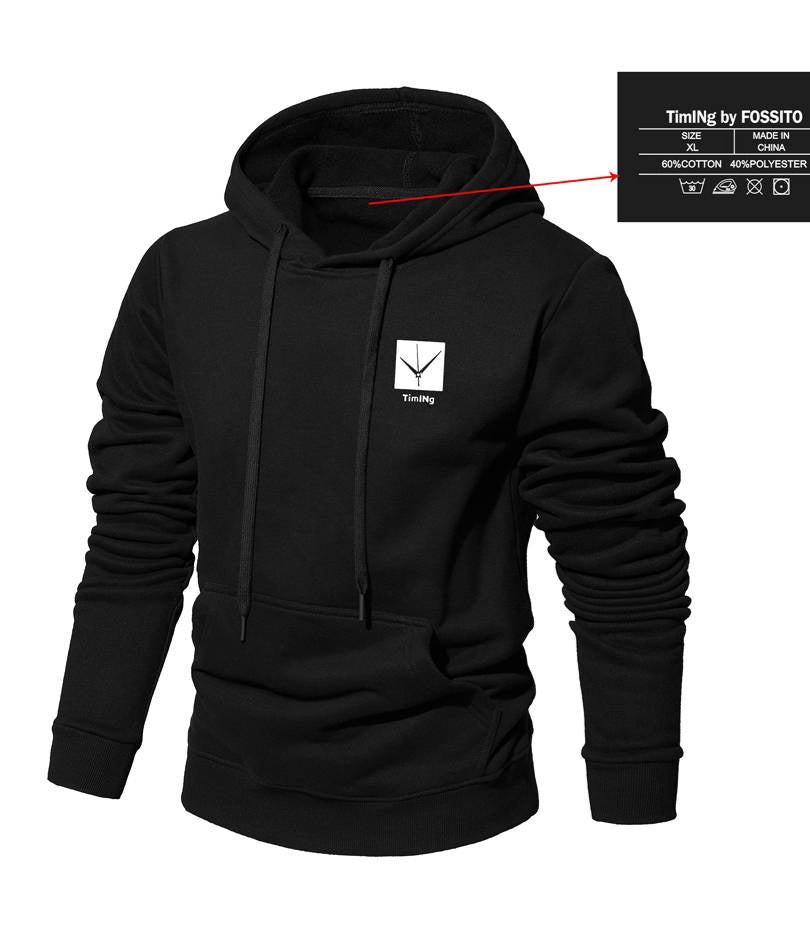 Unisex TimINg Cotton Hoodie