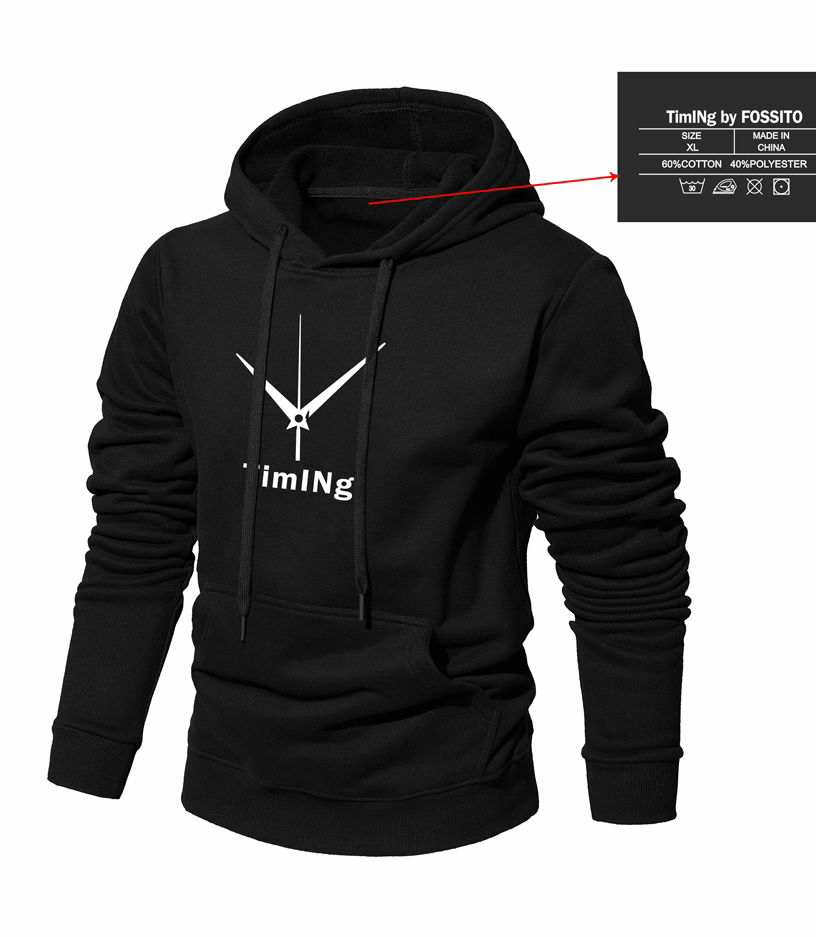 Unisex TimINg Cotton Hoodie